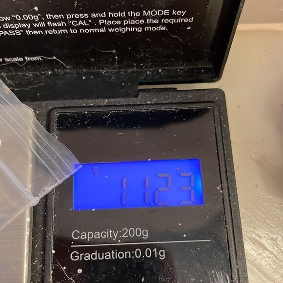 3.25” free moving silver tone long chain crystal chandelier stud earrings - Picture 11 of 11